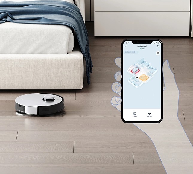 Robot Hút Bụi Lau Nhà Ecovacs Deebot X1 Omni