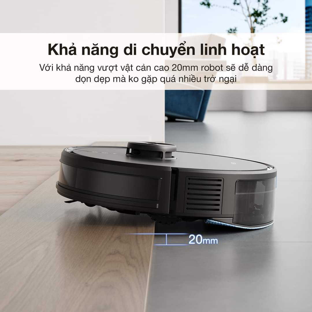 Robot hút bụi lau nhà Ecovacs Deebot Y1 Pro Plus