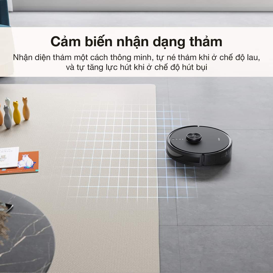 Robot hút bụi lau nhà Ecovacs Deebot Y1 Pro Plus