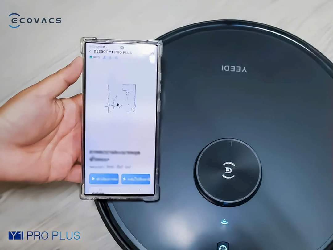 Robot hút bụi lau nhà Ecovacs Deebot Y1 Pro Plus