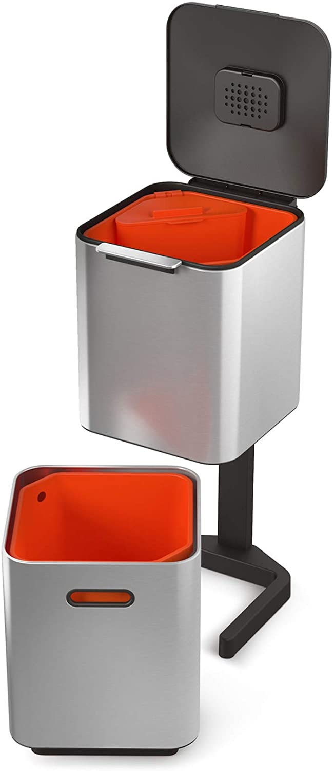 Thùng rác 2 ngăn joseph joseph 30065 Totem Compact 40L