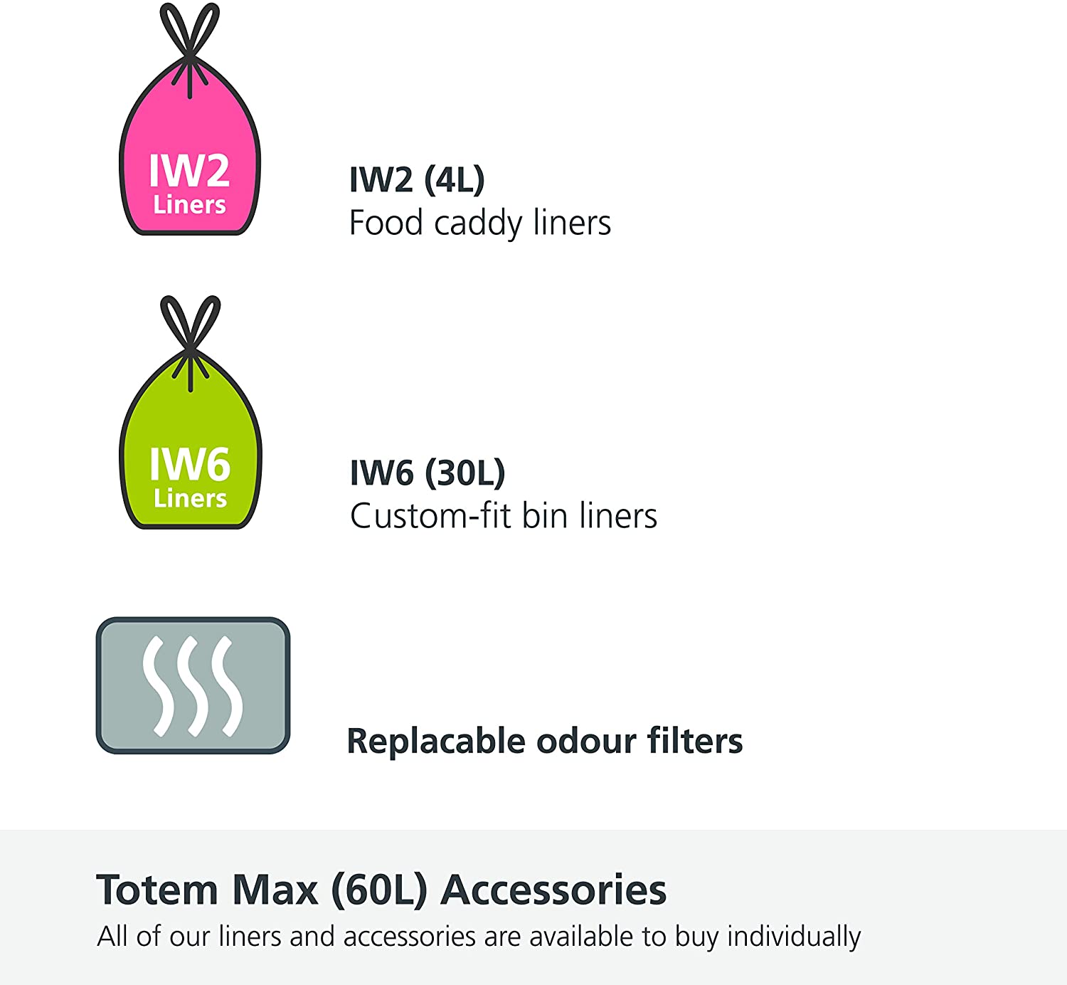 Thùng rác 2 ngăn joseph joseph 30065 Totem Compact 40L