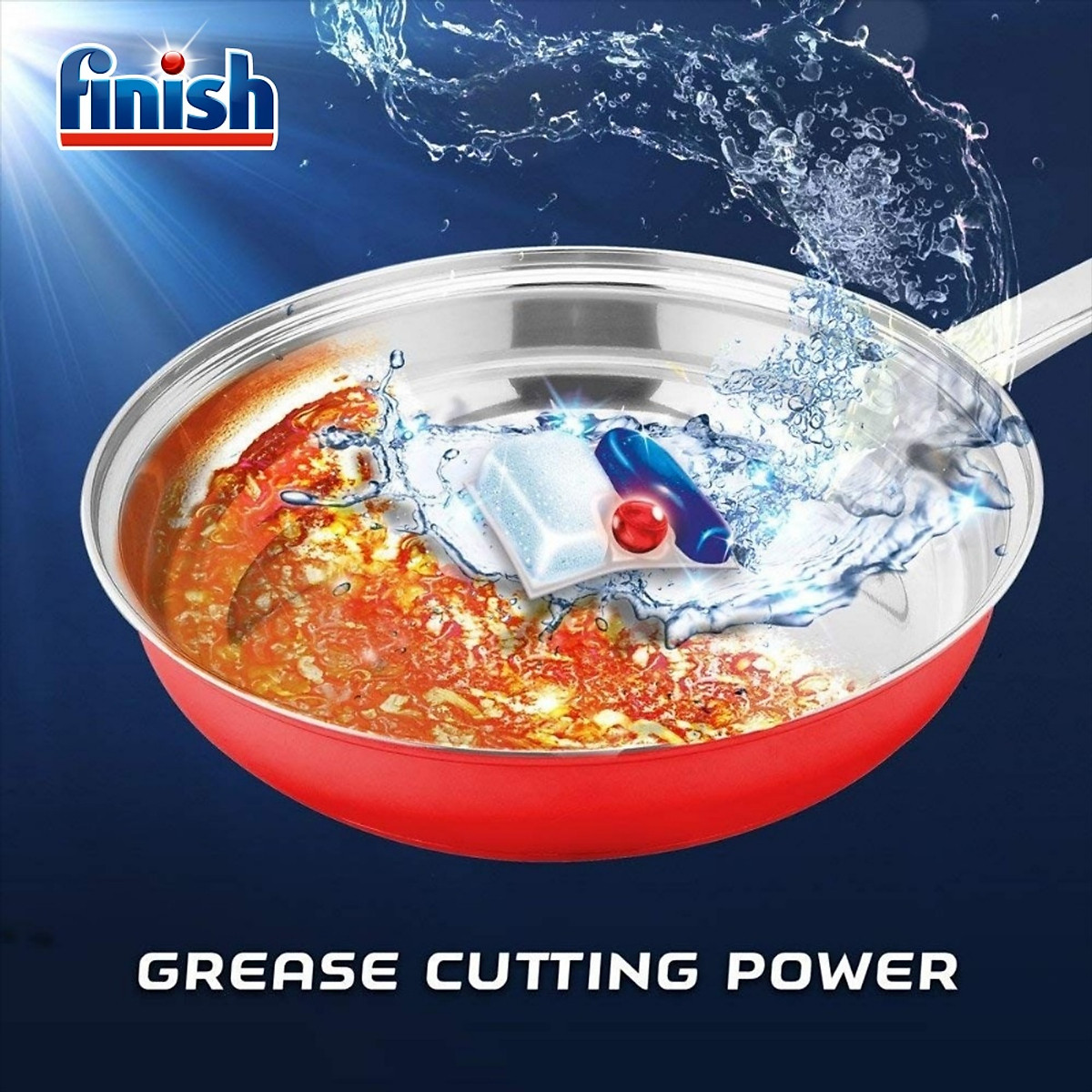 Túi 60 Viên Rửa Bát Finish Quantum Ultimate