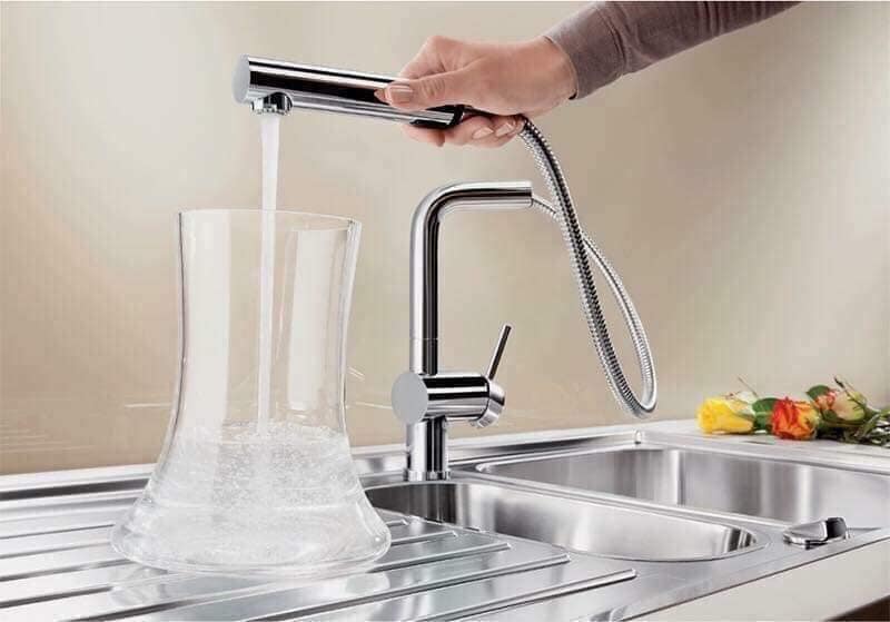 VÒI RỬA BÁT RÚT DÂY GROHE MINTA 32168000