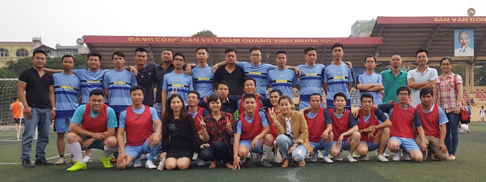 GIAO LƯU BÓNG ĐÁ CHÀO MỪNG ĐH CÔNG ĐOÀN HUD3.3