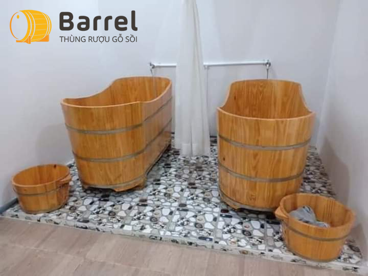 cách bảo quản bồn tắm gỗ