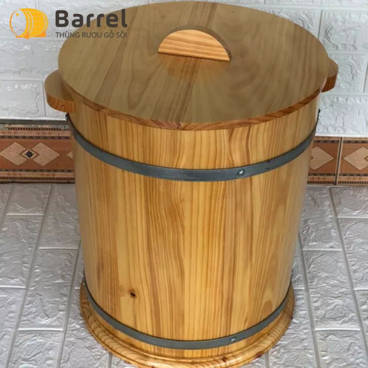 lợi ích khi sử dụng thùng gỗ đựng gạo