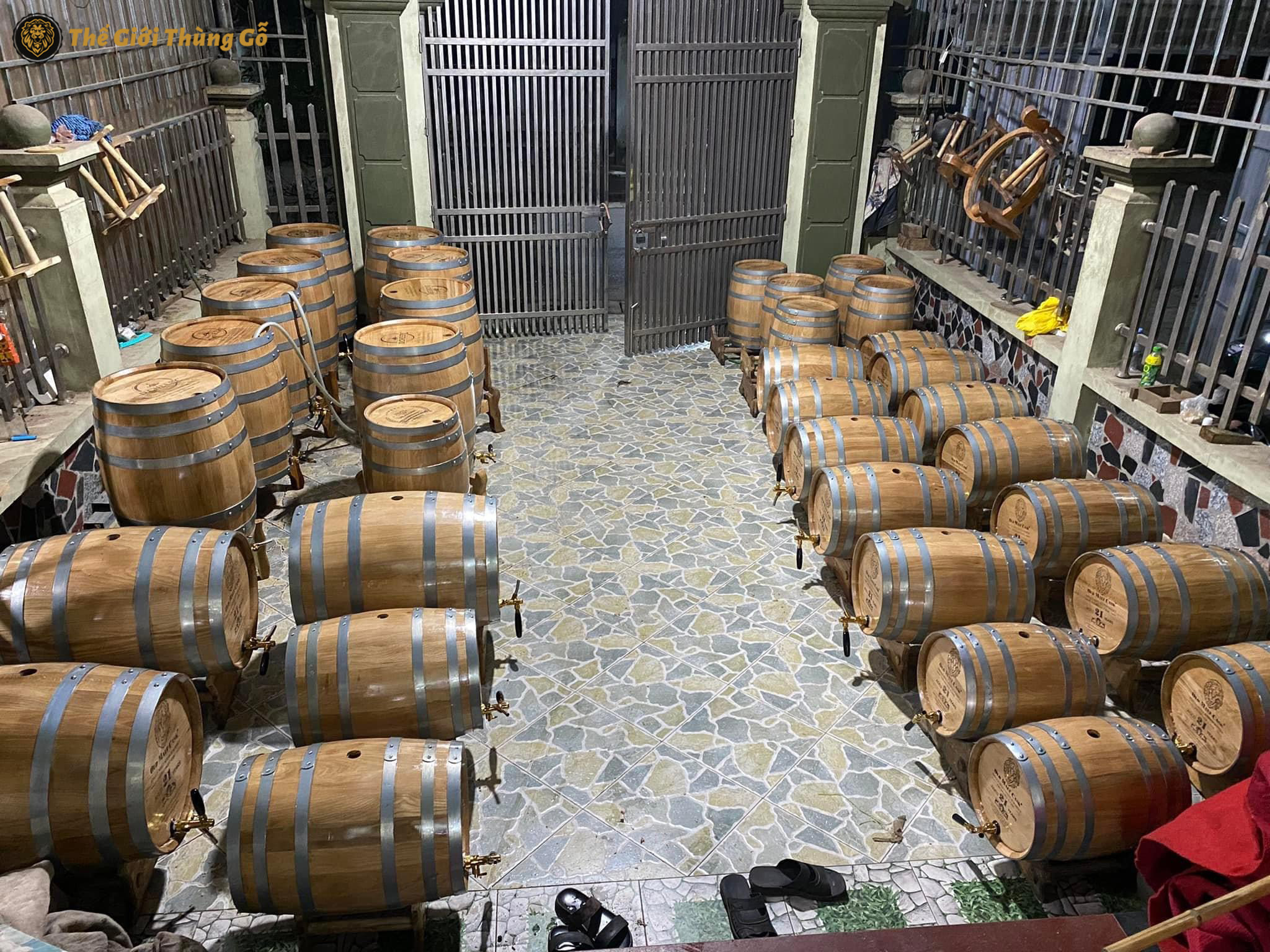 thùng rượu gỗ sồi 30 lít