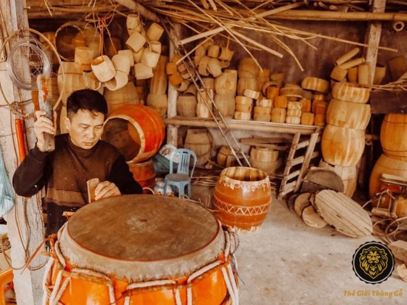 Quy trình sản xuất trống đọi tam