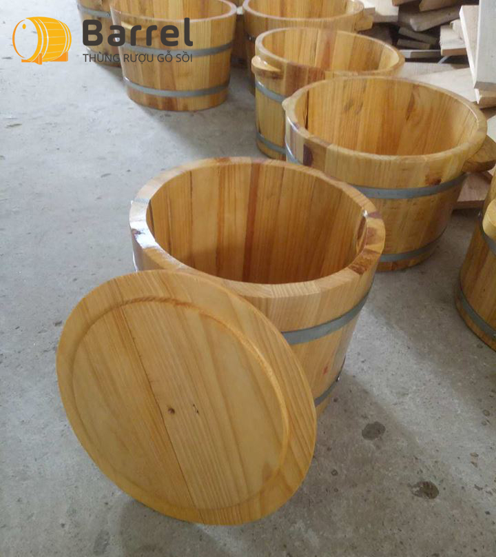 ưu điểm thùng đựng gạo bằng gỗ