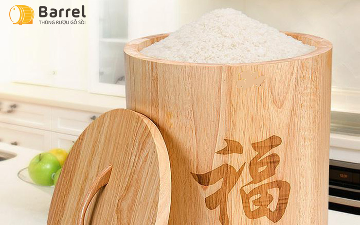 lưu ý khi đặt thùng đựng gạo trong nhà