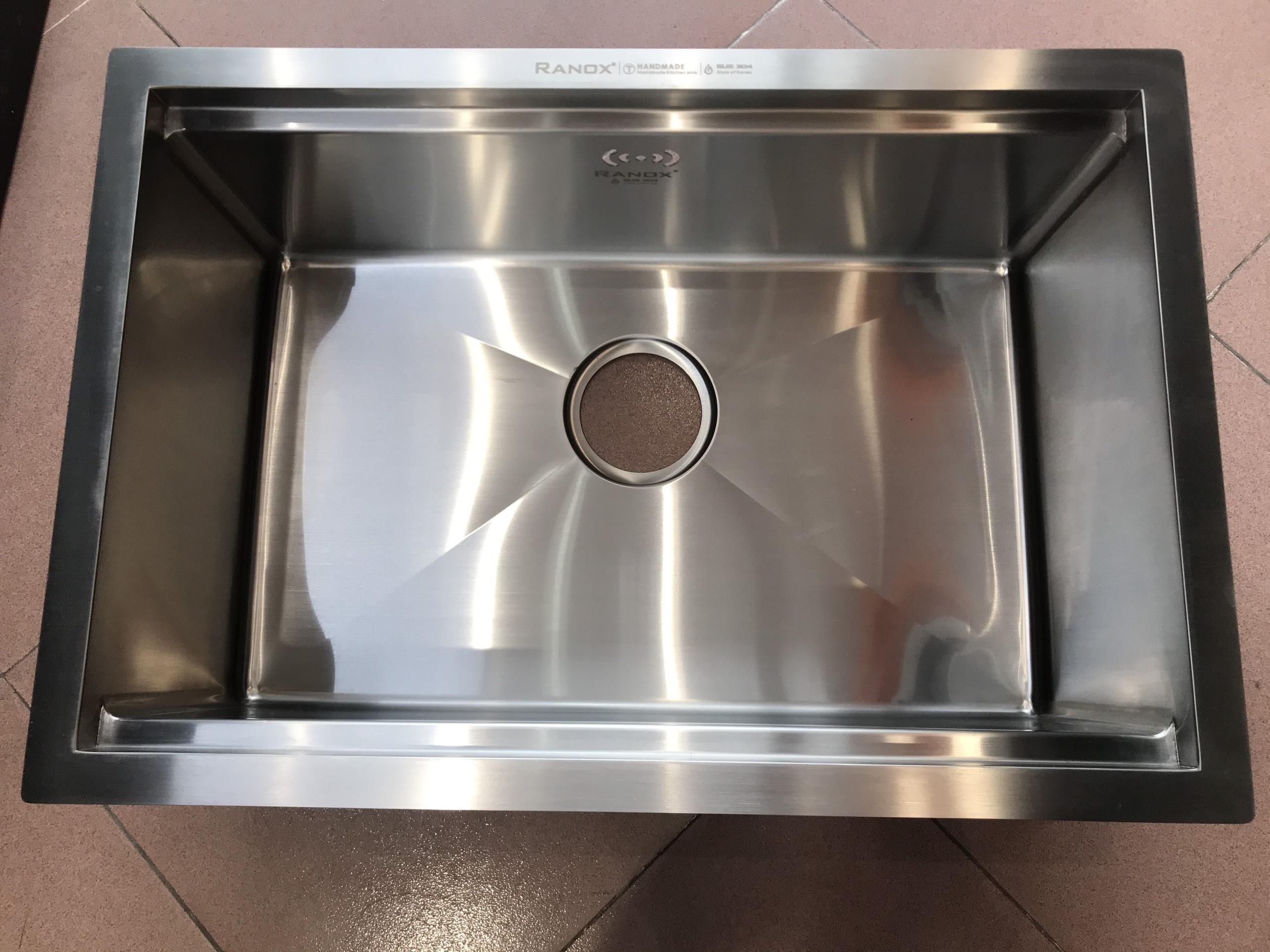Chậu rửa bát ranox 1 hố cao cấp RN4455 - 05