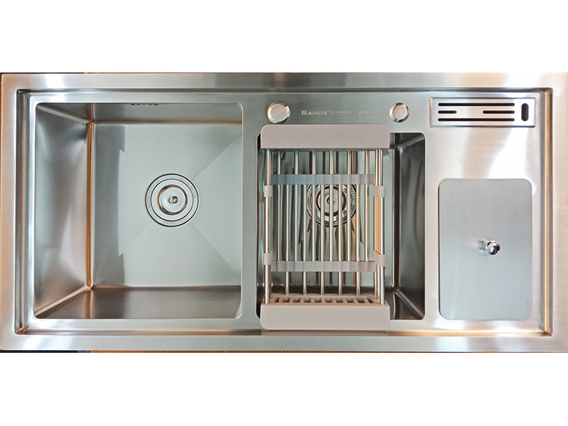 Chậu rửa bát Ranox 3 hố RN4433 có kích thước bao nhiêu - 03