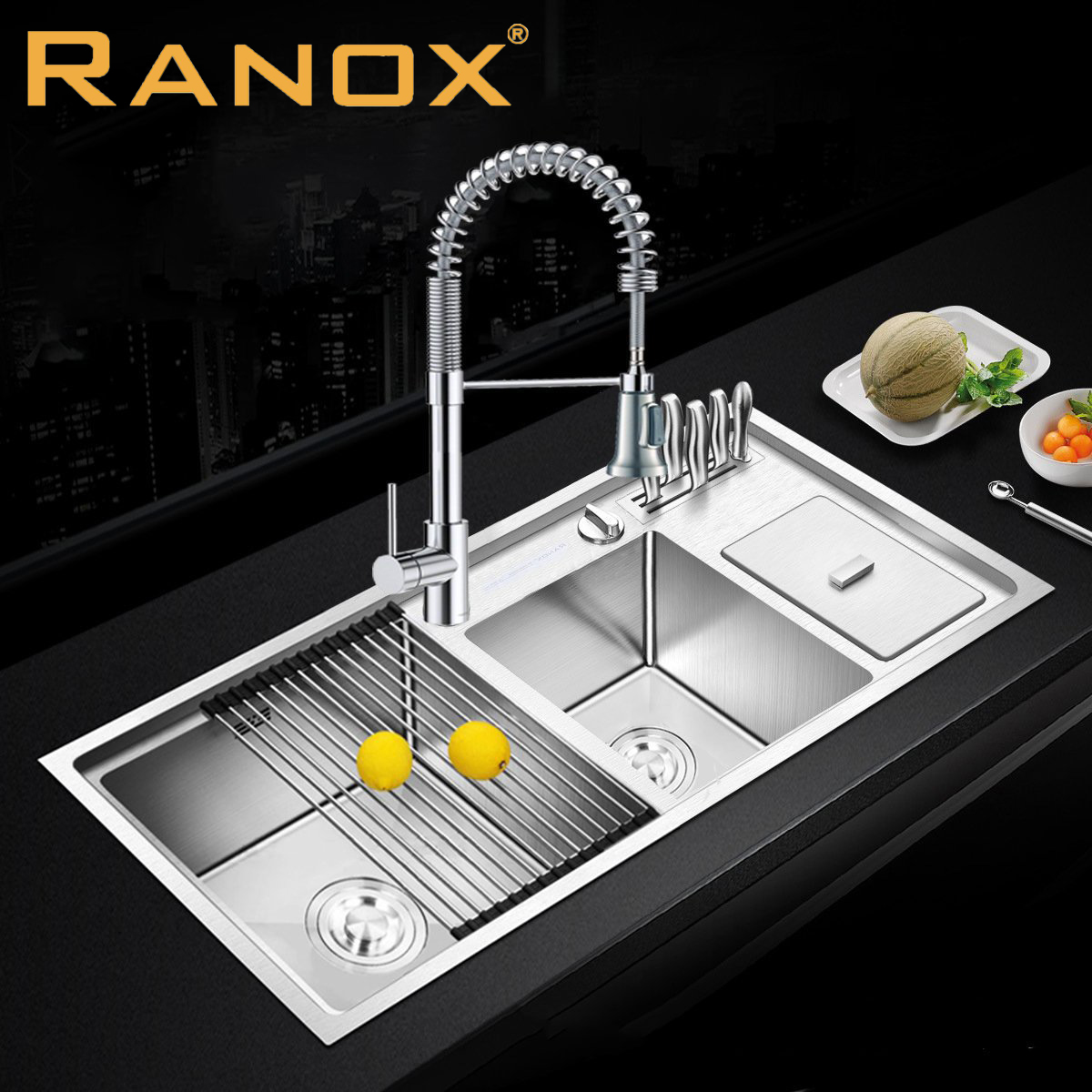 Giá chậu rửa bát Ranox RN44339