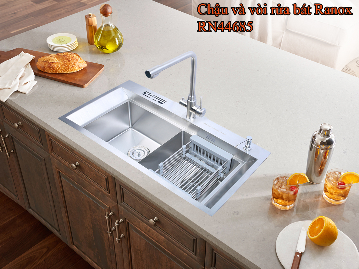 Chậu và vòi rửa bát Ranox RN44685