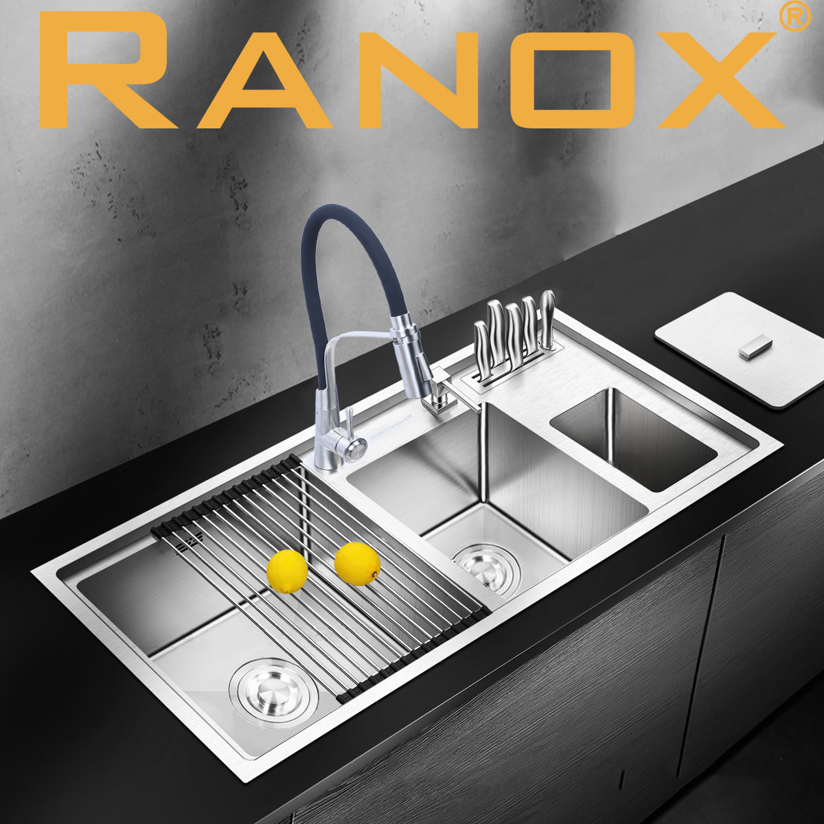 combo chậu vòi RN44338 - 02