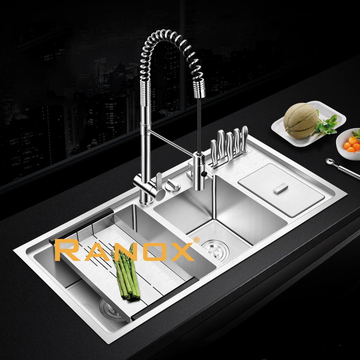 Chậu rửa bát inox SUS 304 đúc liền khối 02