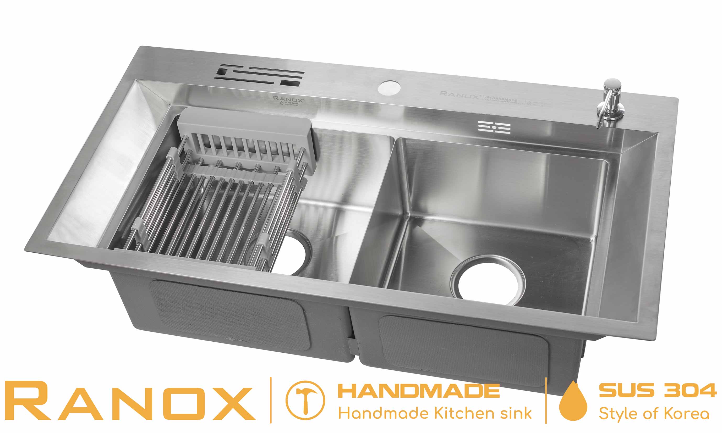 Nên lắp chậu rửa bát âm hay dương - RN4468