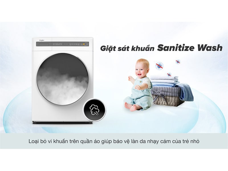 Máy giặt Whirlpool Inverter 10.5 kg FWEB10502FW 5