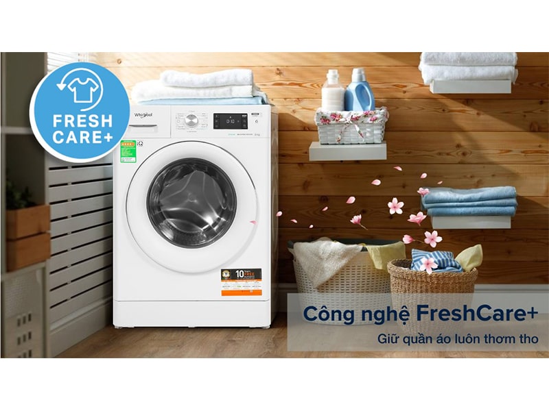 Máy giặt Whirlpool Inverter 8 Kg FFB8458WV EU 4