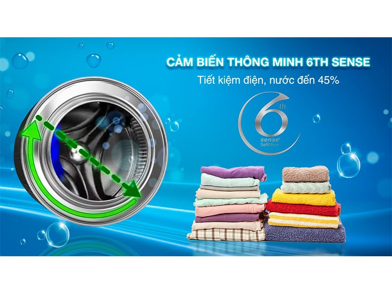 Máy giặt Whirlpool Inverter 8 kg FWEB8002FWG 3