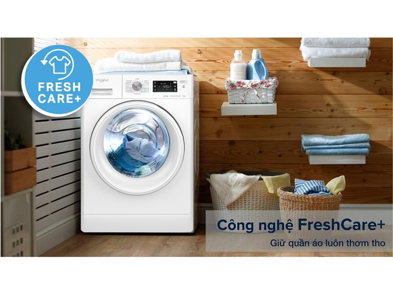 Máy giặt Whirlpool Inverter 9 Kg FFB9458WV EE 2