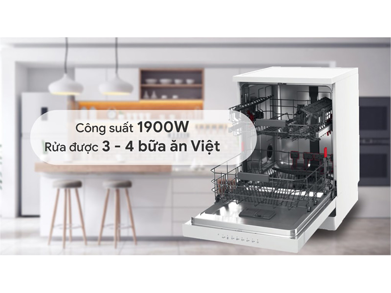 Máy rửa chén độc lập Whirlpool WFC 3C26P 5