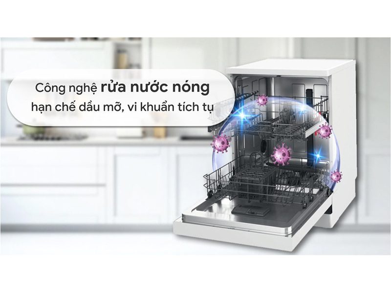 Máy rửa chén Whirlpool WFE 2B19 độc lập 3