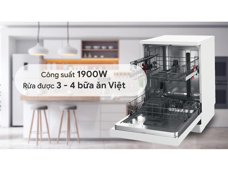 Máy rửa chén Whirlpool WFE 2B19 độc lập 7