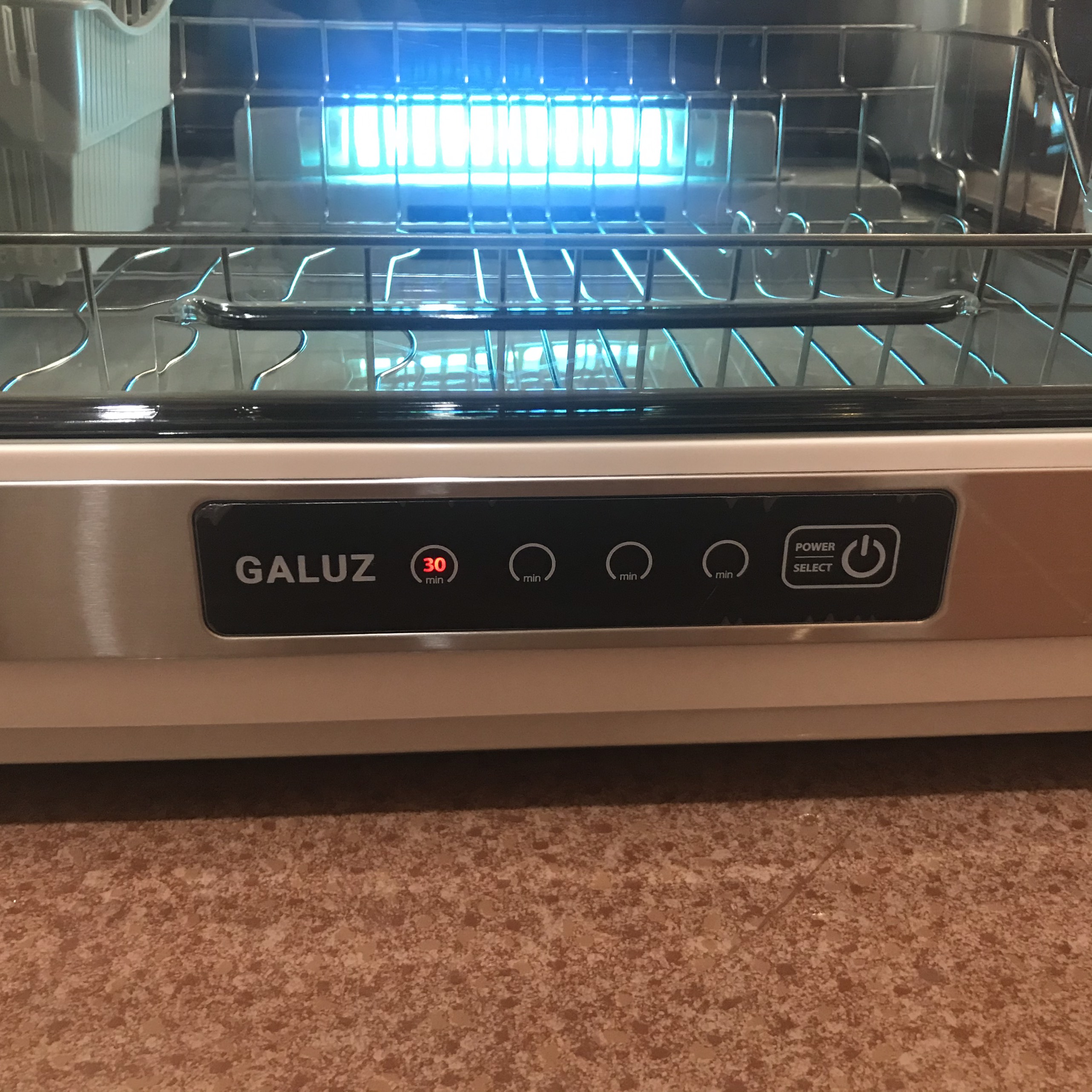 Máy sấy bát để bàn Galuz 42L 03