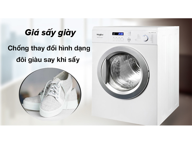 Máy sấy thông hơi Whirlpool 7 Kg AWD712S2 3
