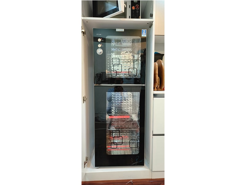 Tổng hợp các lỗi khi sử dụng tủ sấy bát 02