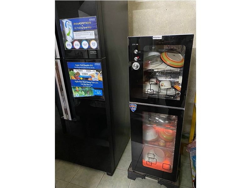 Tổng hợp các lỗi khi sử dụng tủ sấy bát 04