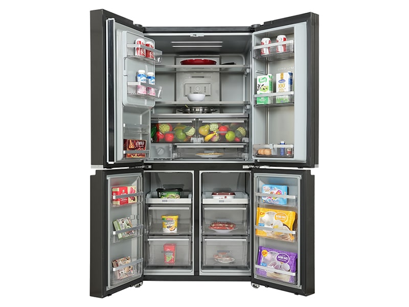 Tủ lạnh 4 cánh Whirlpool WFQ590DBSV 593L 1