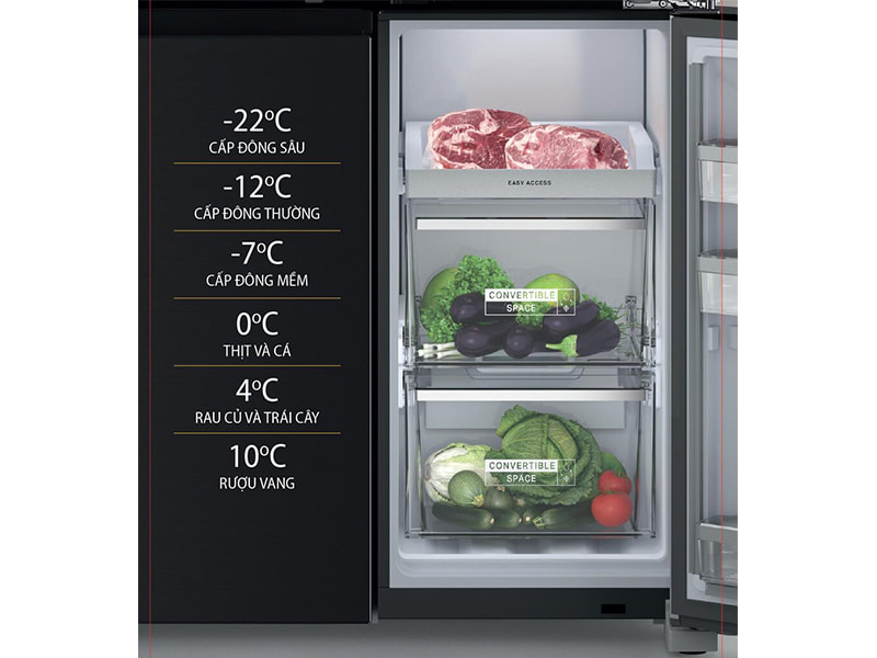 Tủ lạnh Whirlpool Inverter WFQ590WSSV 592 lít 2