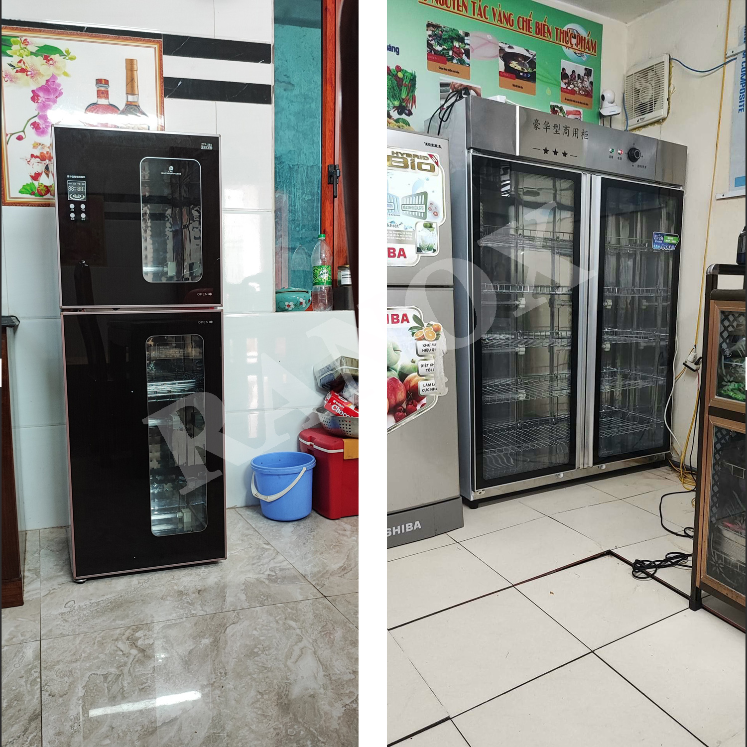 Tủ sấy bát mầm non 01