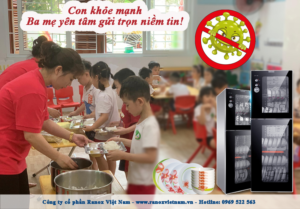 Tủ sấy bát mầm non có thật sự cần thiết?