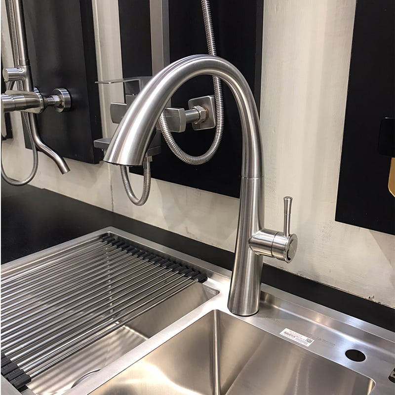 Vòi rửa bát rút dây Hàn Quốc Ranox RN2223 - 06