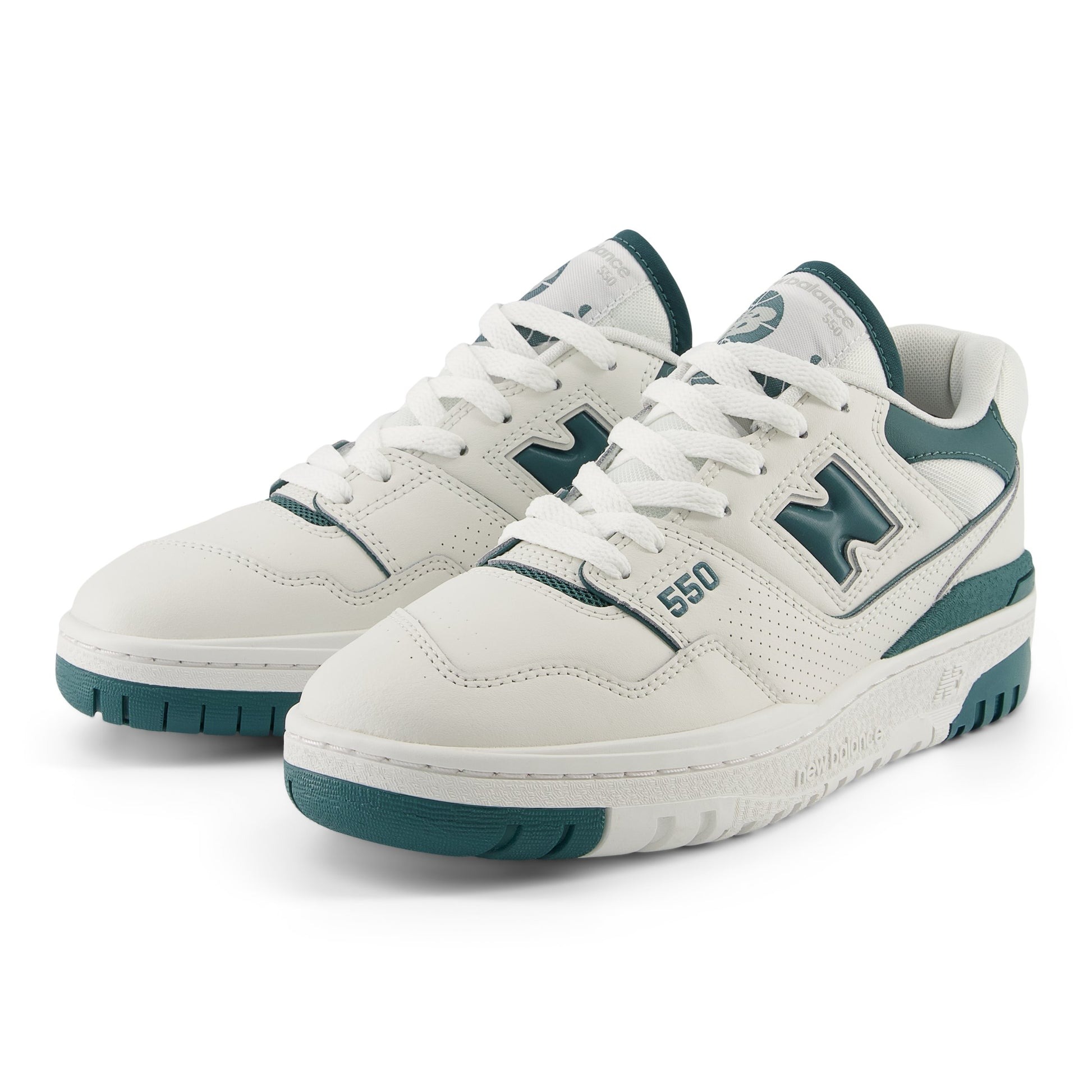 Giày Casual Chính Hãng - Sneaker Nam Nữ NewBalance 550 White/Green - BBW550BI