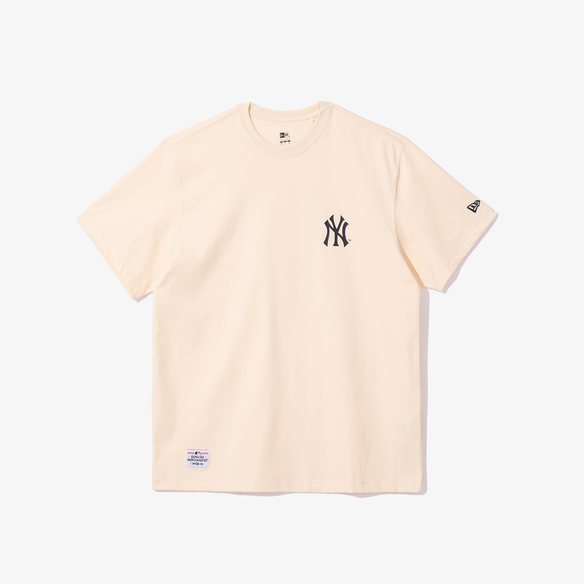 ÁO TSHIRTS CHÍNH HÃNG - New Era X MLB PAINTING Cream - 14179143