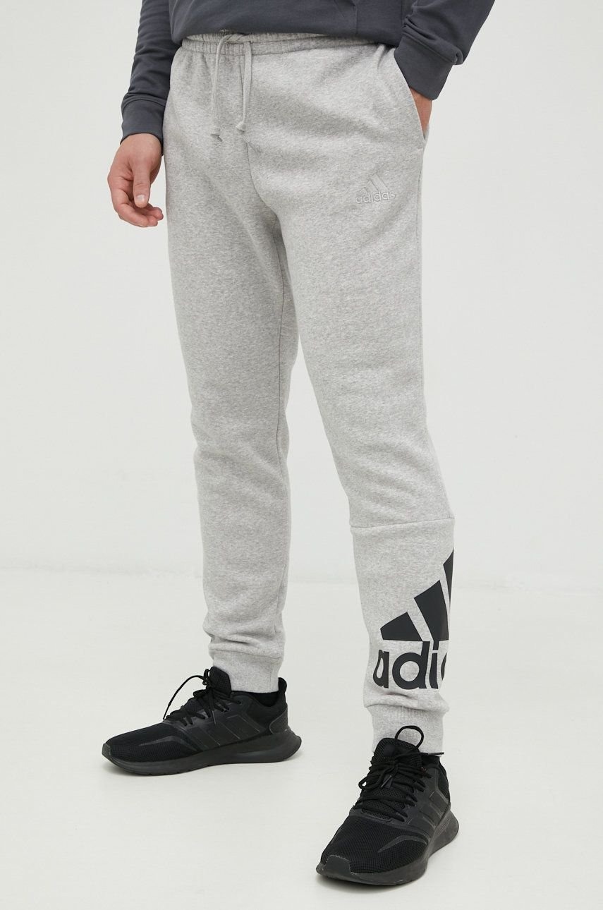 Quần Dài Chính Hãng - Adidas Men's Fleece Pants New Gray - GK8969