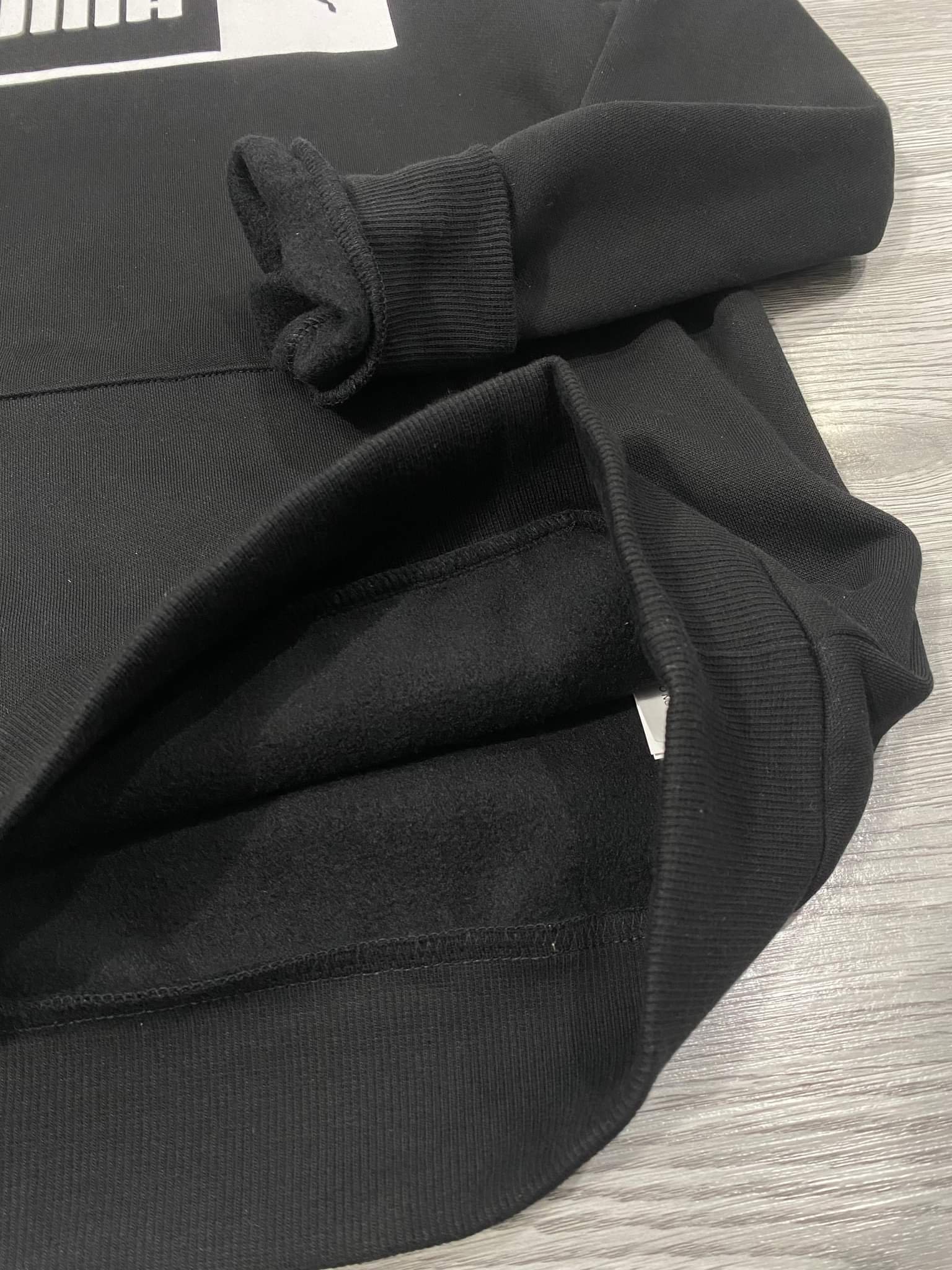 Áo Hoodie Nỉ Nam Puma Logo 'Black' - 848222-01