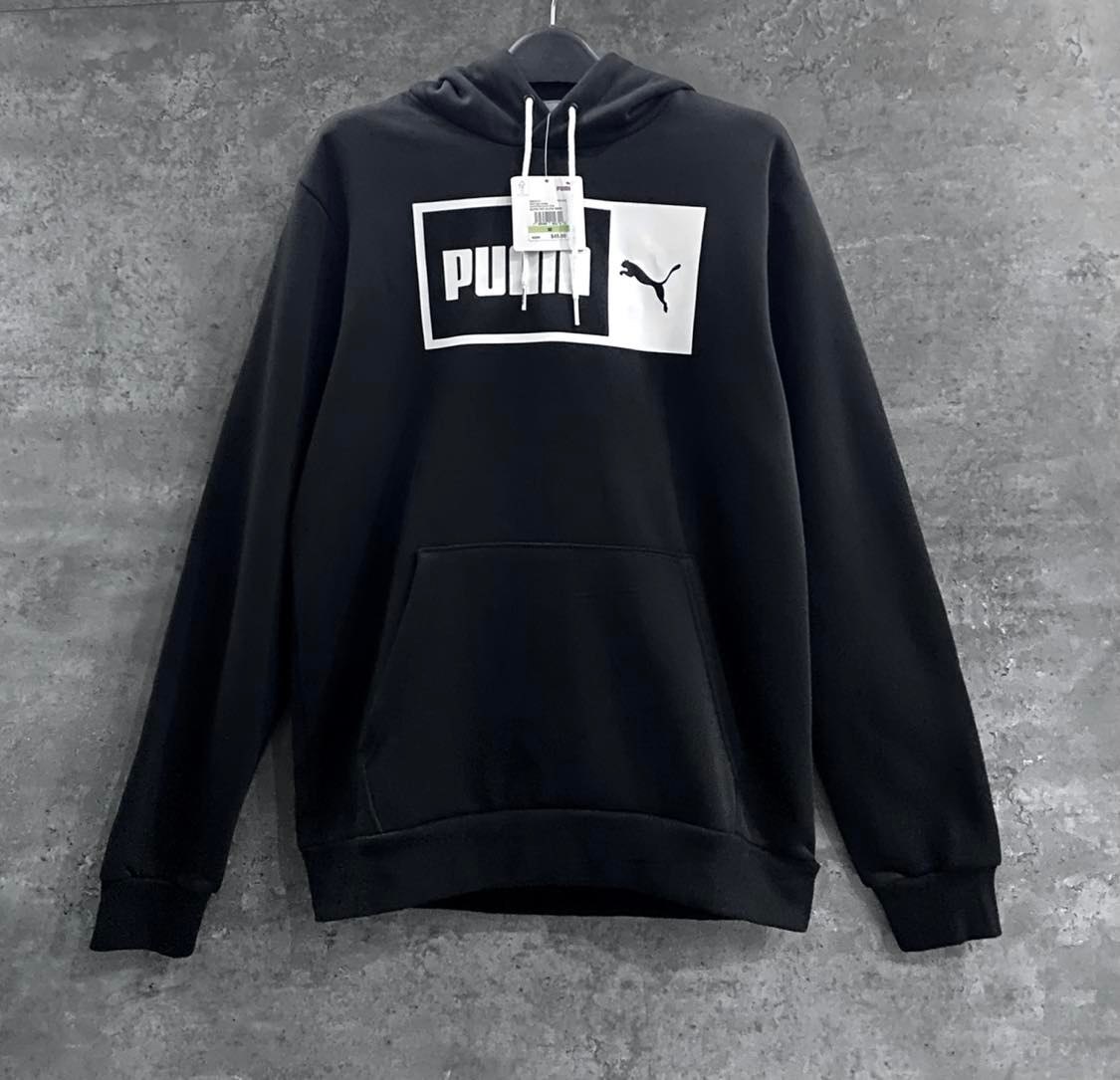 Áo Hoodie Nỉ Nam Puma Logo 'Black' - 848222-01