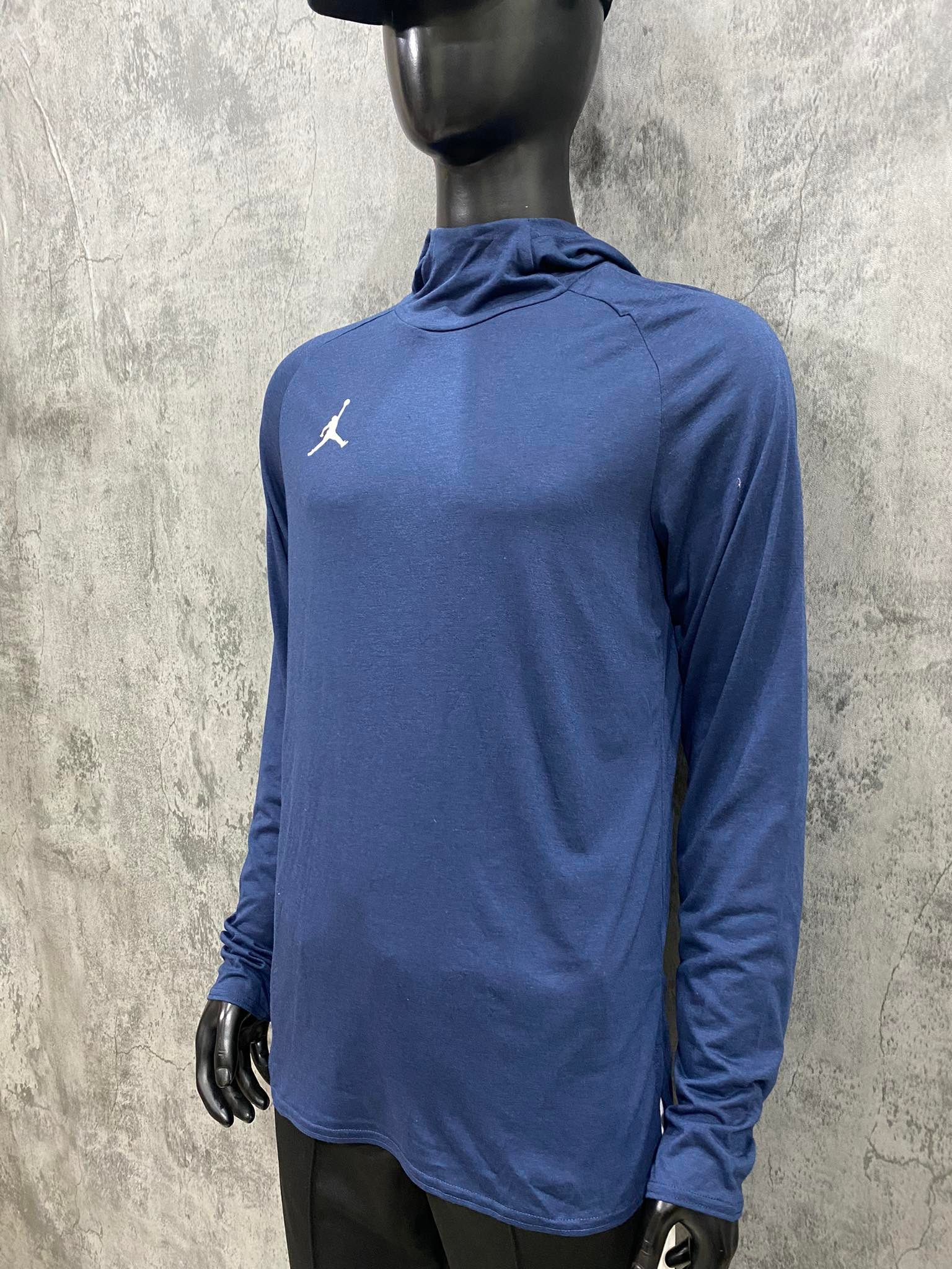 Áo Hoodie - JORDAN DRY-FIT LONG SLEEVE HOODIE ''NAVY'' - AO9221-419