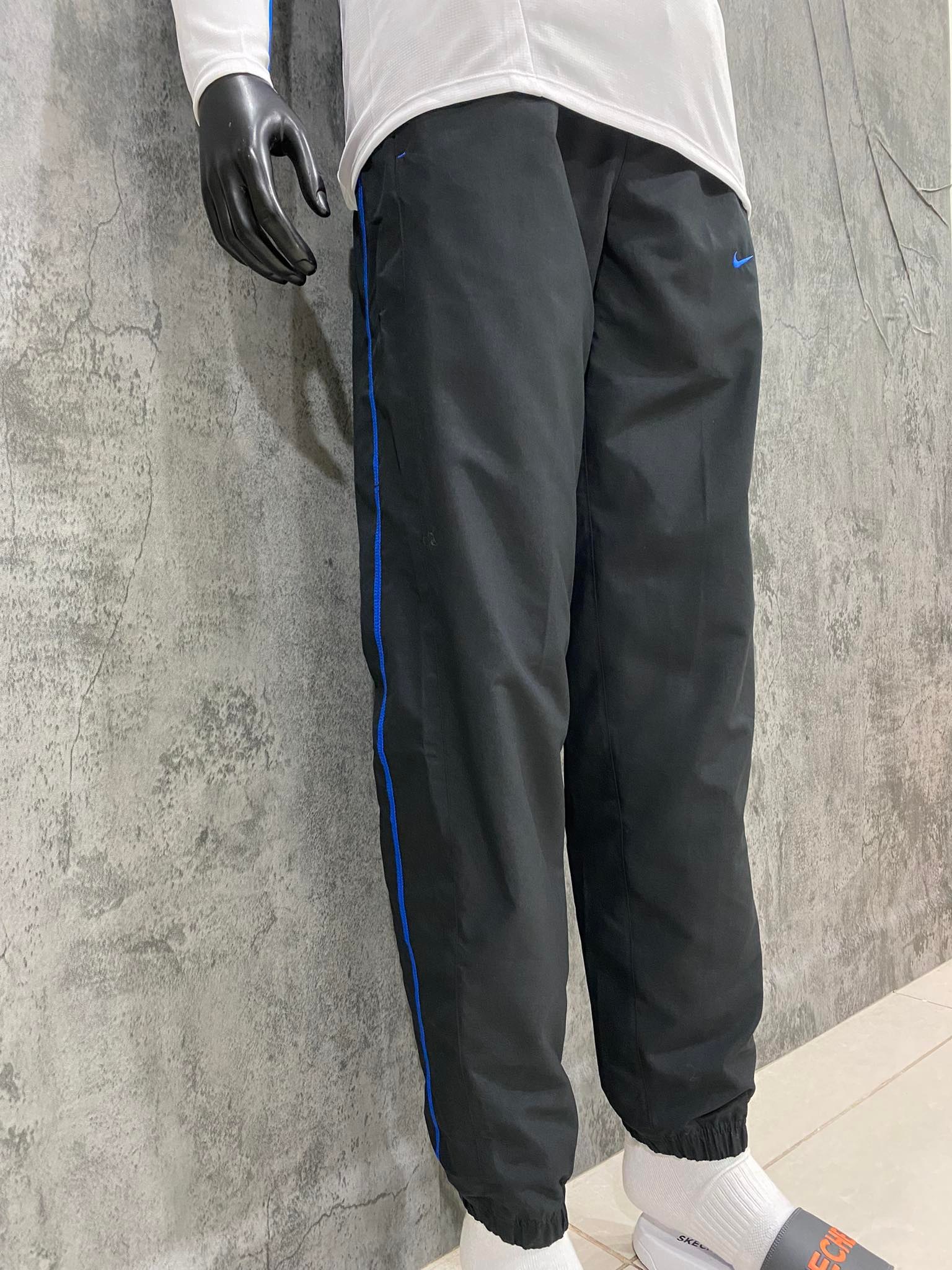 Quần Dài Chính Hãng - Nike tracksuit bottoms 'Black/Blue' -611662