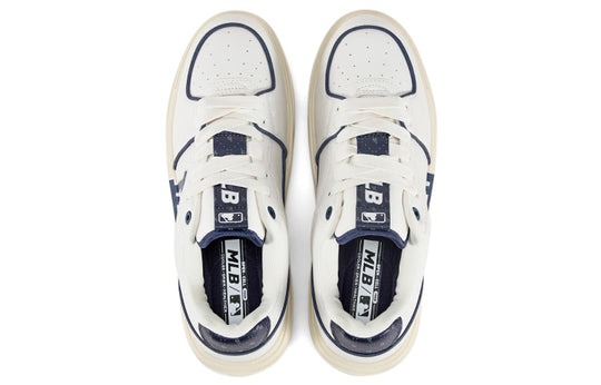 Giày Casual Chính Hãng - MLB Chunky Liner MONO BASIC LA 'WHITE/NAVY' - 3ASXCBO3N-07NYD