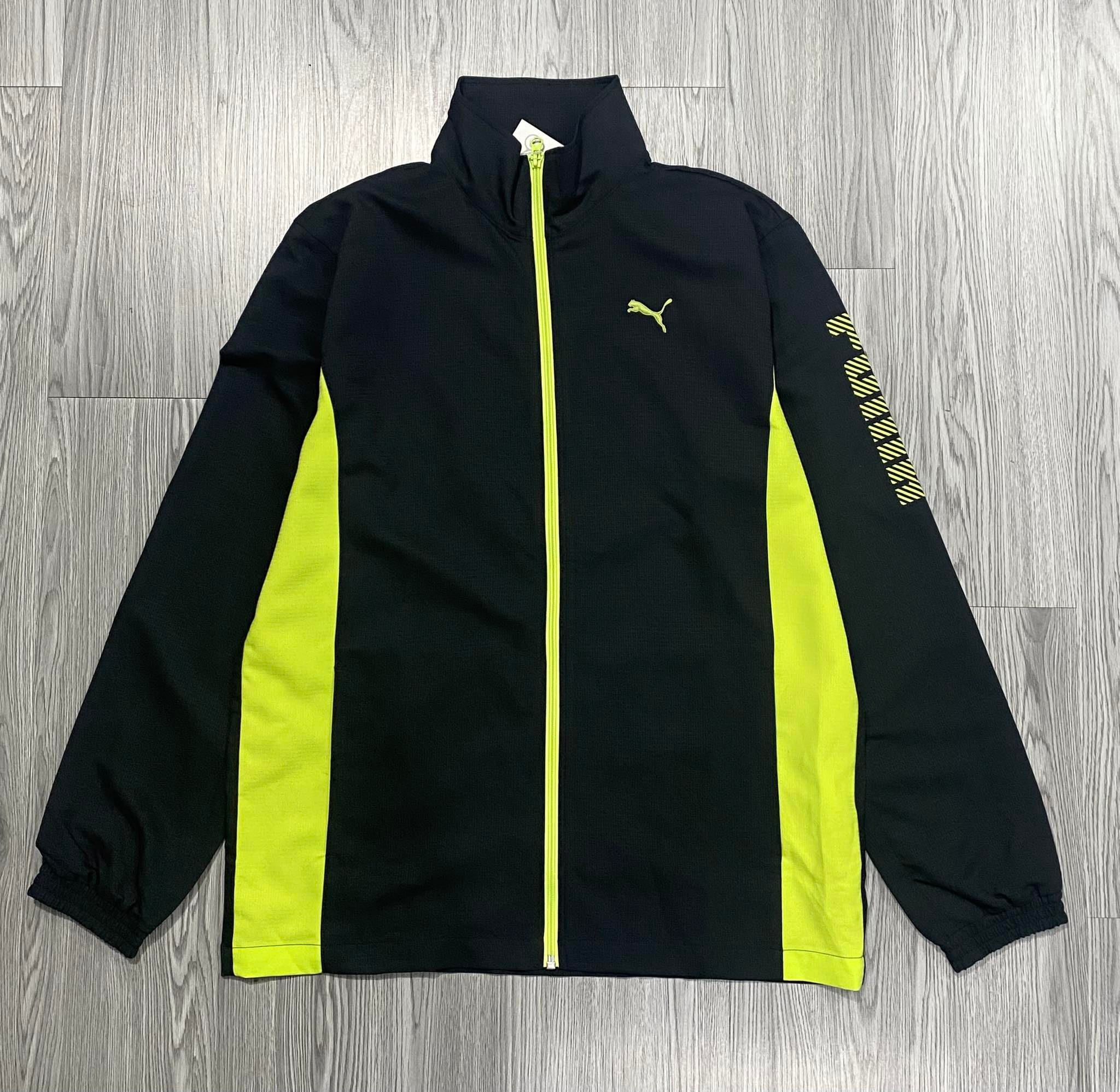 Áo khoác Chính Hãng - Puma Men's ''Black/Yellow''- 920460-01