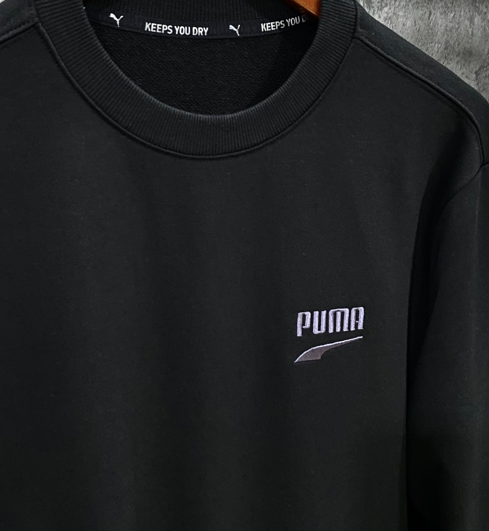 Bộ Thể Thao Chính Hãng - Bộ Nỉ Da Cá Puma Logo Chữ - PMM-010 Quyetsneaker