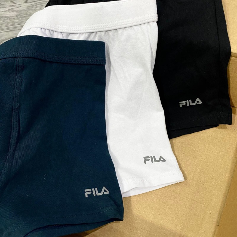 Quần Underwear - Fila Noir Underwear Pure Cotton Breathable Boxer Pants - ( 1 Pack/ 3 Chiếc ) - UNF-004 Quyetsneaker