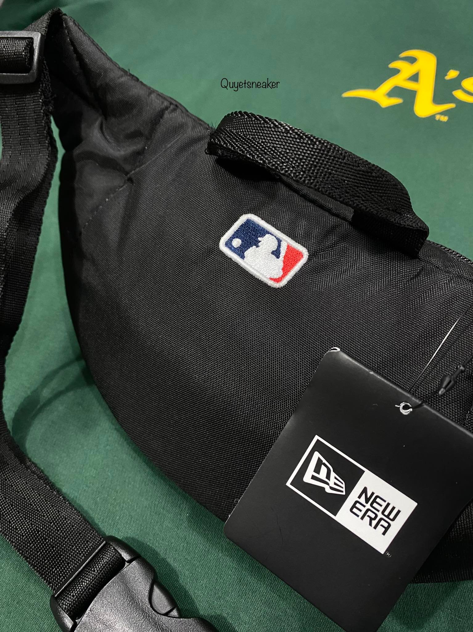 Túi Chéo/Bao Tử New Era x MLB chính hãng Waist Bag LA 'Black' - 12718040-02